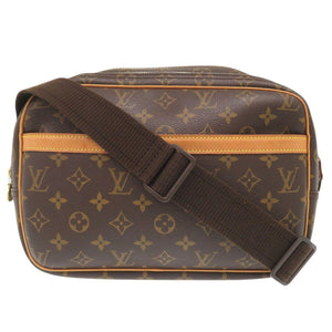 美品 ルイ ヴィトン リポーターPM モノグラム M45254 ブラウン ショルダーバッグ LV 1344【中古】LOUIS VUITTON