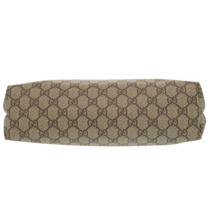 美品 グッチ GG柄 211138 GGスプリームキャンバス ベージュ トートバッグ 1345【中古】GUCCI