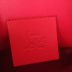 新品同様 クリスチャンルブタン スカイポーチ FA7369 レザー スパンコール ブラック ショルダーバッグ 黒 1348【中古】Christian Louboutin