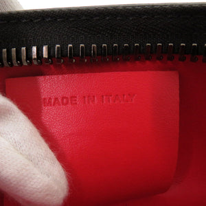 新品同様 クリスチャンルブタン スカイポーチ FA7369 レザー スパンコール ブラック ショルダーバッグ 黒 1348【中古】Christian Louboutin