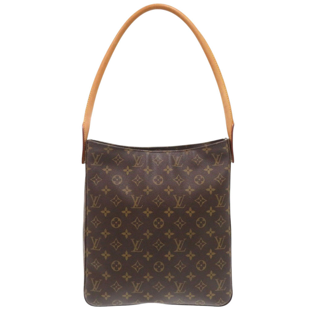 ルイ ヴィトン ルーピングGM モノグラム M51145 ブラウン ショルダーバッグ LV 1353【中古】LOUIS VUITTON