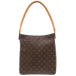 ルイ ヴィトン ルーピングGM モノグラム M51145 ブラウン ショルダーバッグ LV 1353【中古】LOUIS VUITTON