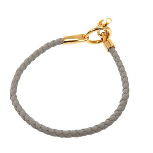 新品同様 エルメス ジャンボブレス ヴォースイフト メタル トレッセ ゴールド金具 ブレスレット アクセサリー 1357 【中古】 HERMES