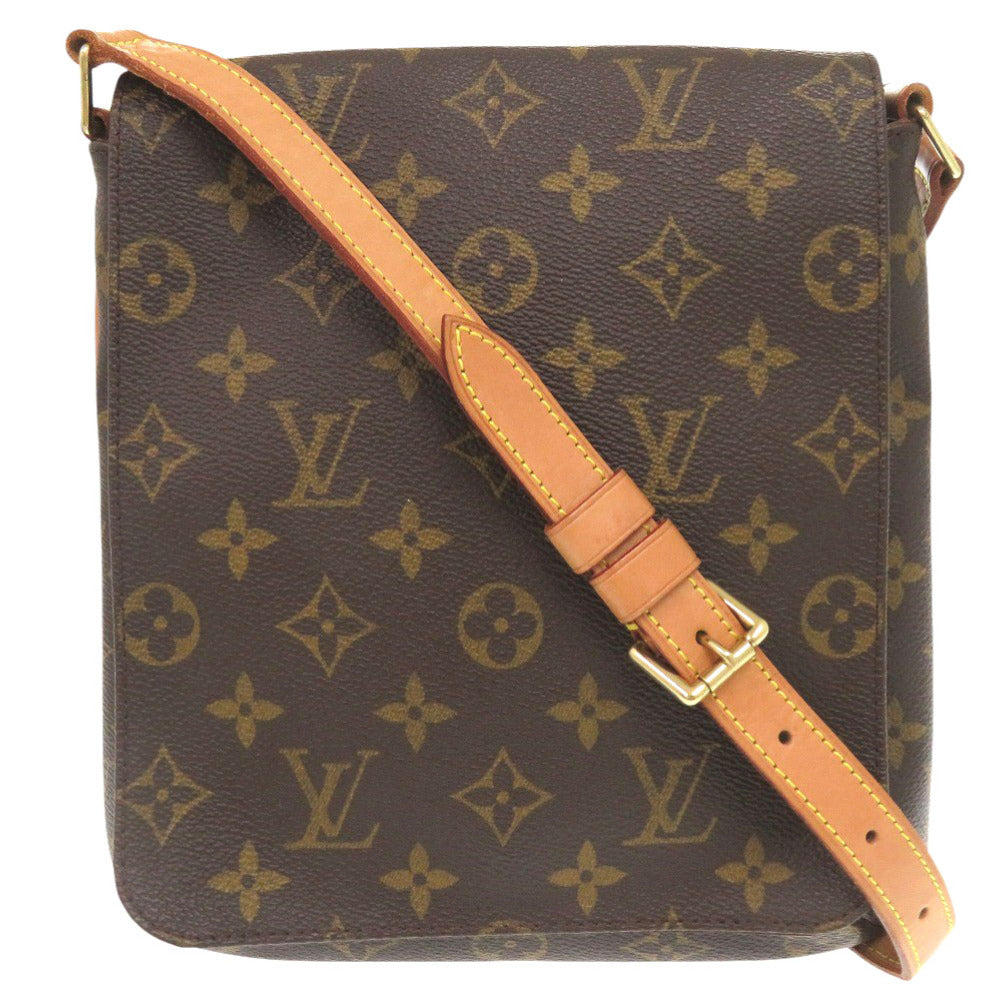 ルイ ヴィトン ミュゼットサルサ ショートストラップ モノグラム M51258 ブラウン ショルダーバッグ LV 1358【中古】LOUIS VUITTON