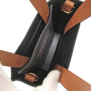 新品同様 マルニ ミュゼオ ナノ MUSEO  SHMP0050Y3 レザー アッシュ プラム 2wayハンドバッグ グレー 1363【中古】MARNI