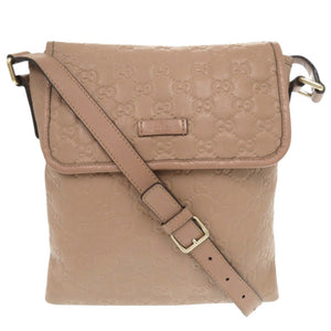 グッチ グッチシマ 223666 ピンクベージュ ショルダーバッグ 1375【中古】GUCCI