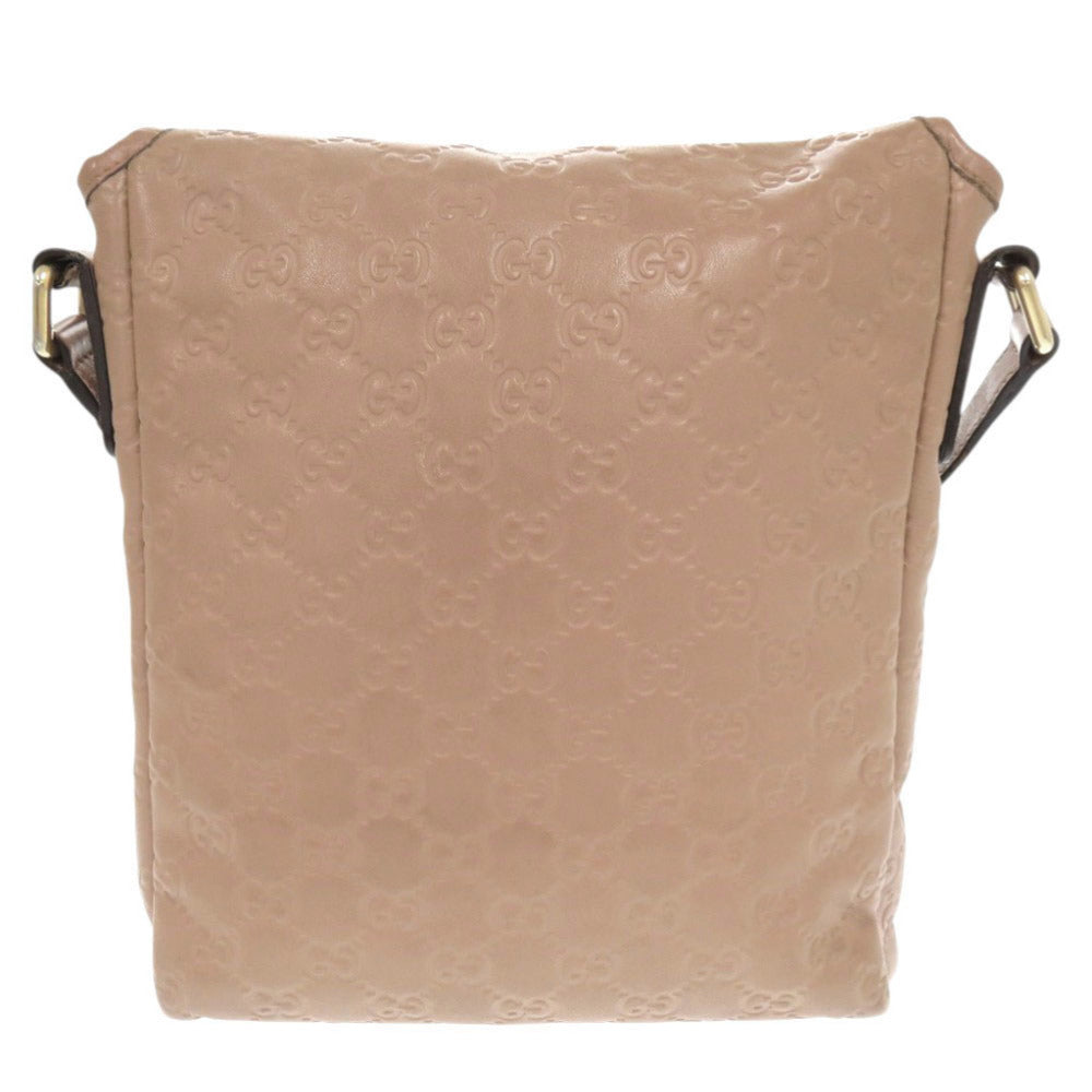 グッチ グッチシマ 223666 ピンクベージュ ショルダーバッグ 1375【中古】GUCCI