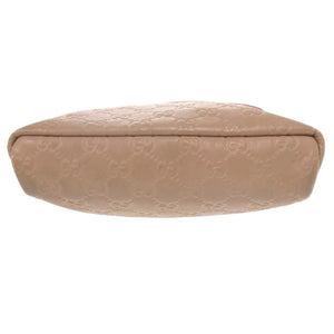 グッチ グッチシマ 223666 ピンクベージュ ショルダーバッグ 1375【中古】GUCCI