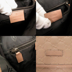 グッチ グッチシマ 223666 ピンクベージュ ショルダーバッグ 1375【中古】GUCCI