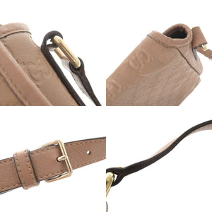 グッチ グッチシマ 223666 ピンクベージュ ショルダーバッグ 1375【中古】GUCCI