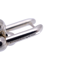 美品 ティファニー ハードウェア リンク ラージ ピアス シルバー 925 ジュエリー 1383【中古】TIFFANY&Co.