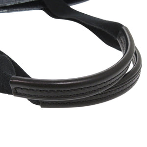 美品 エトロ ペイズリー柄 トートバッグ コットン ブルー シルバー金具 1392【中古】ETRO