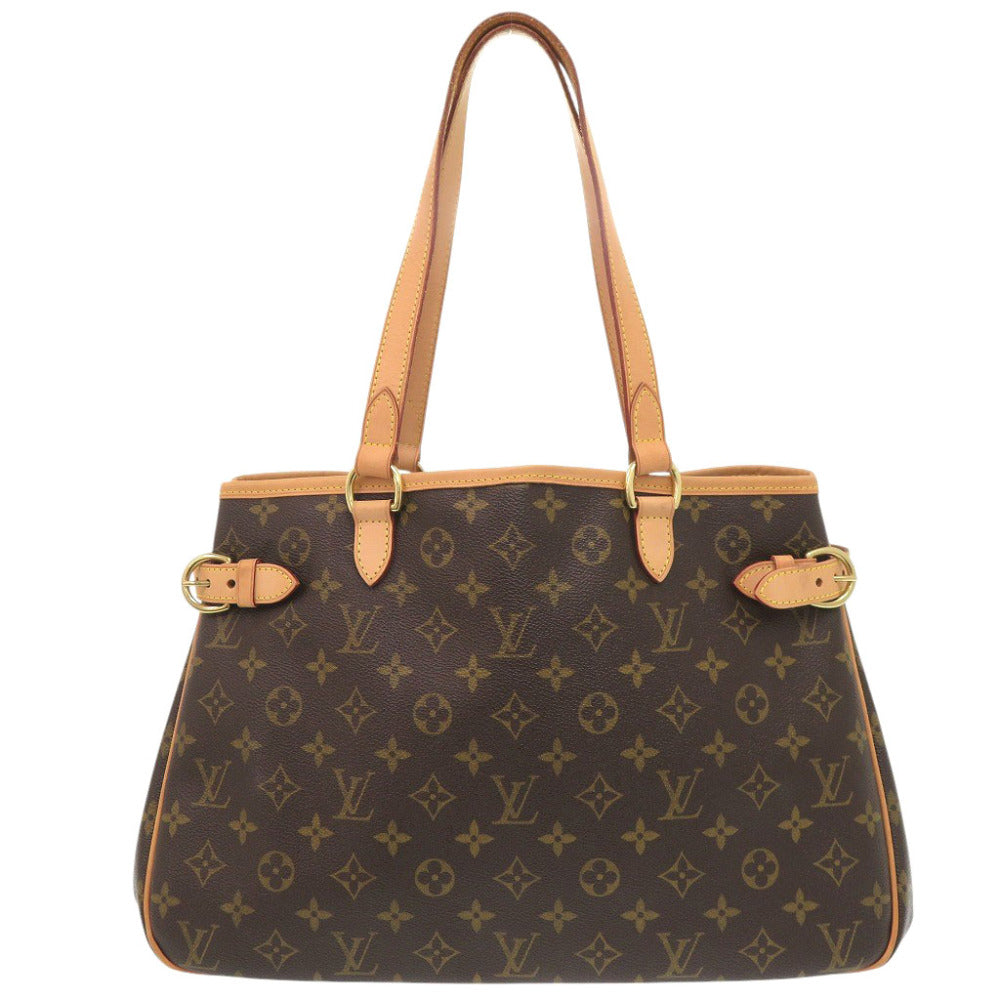 美品 ルイ ヴィトン バティニョール オリゾンタル モノグラム M51154 ブラウン ハンドバッグ LV 1429【中古】LOUIS VUITTON