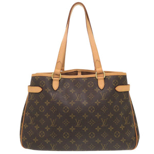 美品 ルイ ヴィトン バティニョール オリゾンタル モノグラム M51154 ブラウン ハンドバッグ LV 1429【中古】LOUIS VUITTON