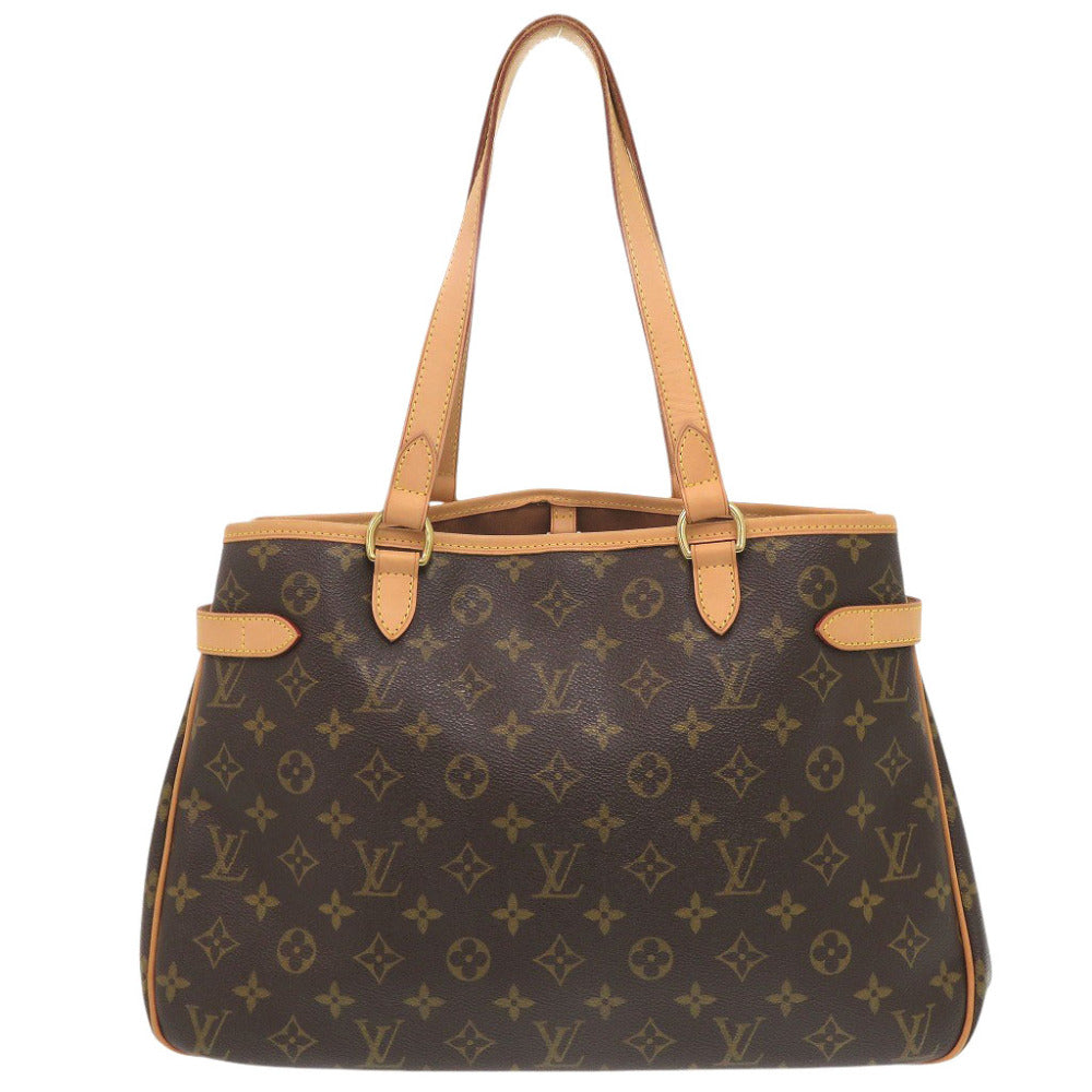美品 ルイ ヴィトン バティニョール オリゾンタル モノグラム M51154 ブラウン ハンドバッグ LV 1429【中古】LOUIS VUITTON