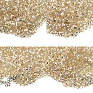 新品同様 アンテプリマ スタンダード ミニアトゥーラ PVC シルバーゴールド チェーンショルダーバッグ 1472【中古】ANTEPRIMA