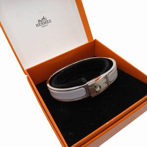 新品同様 エルメス ジェット バングル ブレスレット グレー 1473【中古】HERMES