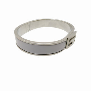 新品同様 エルメス ジェット バングル ブレスレット グレー 1473【中古】HERMES