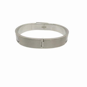 新品同様 エルメス ジェット バングル ブレスレット グレー 1473【中古】HERMES