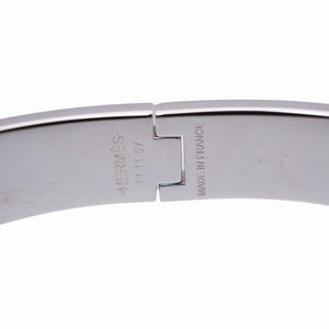 新品同様 エルメス ジェット バングル ブレスレット グレー 1473【中古】HERMES