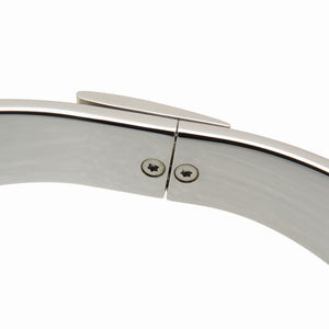 新品同様 エルメス ジェット バングル ブレスレット グレー 1473【中古】HERMES