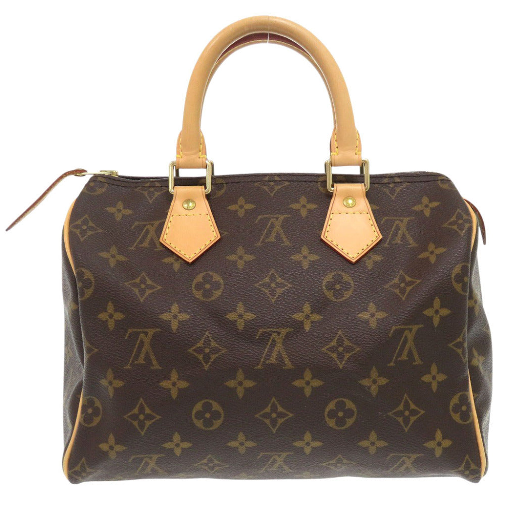 美品 ルイ ヴィトン スピーディ 25 M41528 モノグラム ブラウン ハンドバッグ LV 1516【中古】LOUIS VUITTON