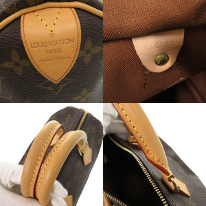 美品 ルイ ヴィトン スピーディ 25 M41528 モノグラム ブラウン ハンドバッグ LV 1516【中古】LOUIS VUITTON