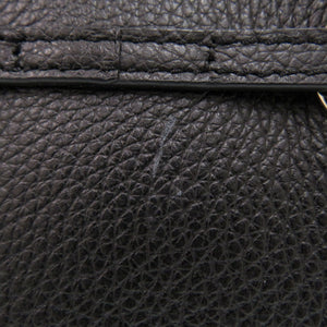 美品 フルラ コスタンザ レザー ブラック 2wayハンドバッグ 黒 1527【中古】Furla