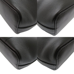 美品 フルラ コスタンザ レザー ブラック 2wayハンドバッグ 黒 1527【中古】Furla