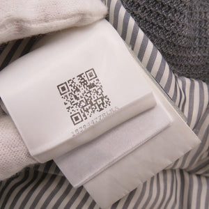 モンクレール GIRET ダウン ウール グレー ダウンベスト 1536【中古】MONCLER メンズ