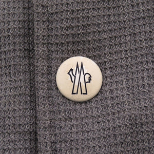 モンクレール GIRET ダウン ウール グレー ダウンベスト 1536【中古】MONCLER メンズ