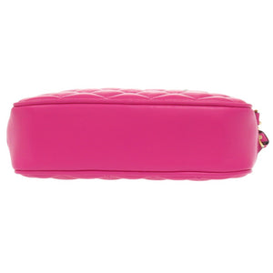 未使用品 ジャンニ ヴェルサーチ メデューサ キルティング 1A03912 レザー ピンク チェーンショルダーバッグ 1554【中古】Gianni Versace