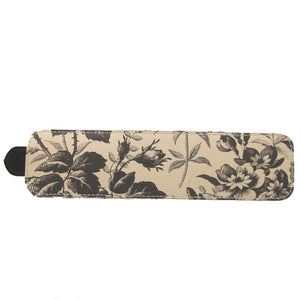 未使用 グッチ ハーバリウム 662130 レザー ベージュ ブラック 黒 筆箱 ペンケース 1564【中古】GUCCI