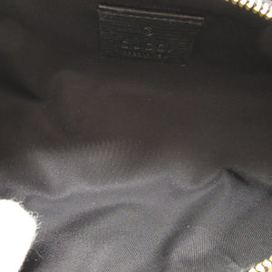 未使用 グッチ ハーバリウム 662130 レザー ベージュ ブラック 黒 筆箱 ペンケース 1564【中古】GUCCI