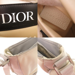 美品 クリスチャンディオール × サカイ Dior Sacai サドルソフトバッグ 1ADHO029USG レザー ナイロン ホワイト ショルダーバッグ 1579【中古】Christian Dior メンズ