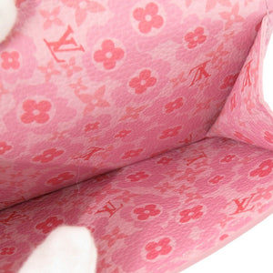 美品 ルイ ヴィトン ポルトフォイユ ロックミニ M80088 レザー ピンク 三つ折り財布 LV 1592【中古】LOUIS VUITTON