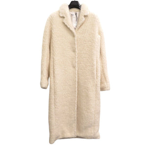 新品同様 ジルサンダー JSWN128510 アイボリー コート アウター 1598【中古】JIL SANDER