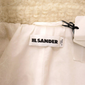 新品同様 ジルサンダー JSWN128510 アイボリー コート アウター 1598【中古】JIL SANDER