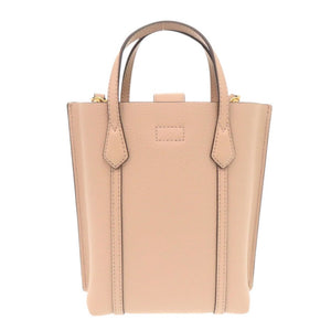 未使用 トリーバーチ PERRY MINI ペリーミニトート 142616 レザー DEVON SAND 2wayショルダーバッグ ベージュ 1610【中古】Tory Burch