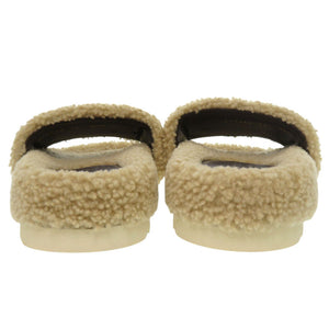 未使用品 グッチ × ザ ノースフェイス 679948 ムートン ボア ベージュ サイズ37 ムートンサンダル 1612【中古】GUCCI