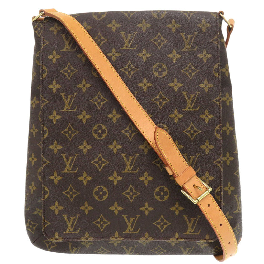 ルイ ヴィトン ミュゼット M51256 モノグラム ブラウン ショルダーバッグ LV 1614【中古】LOUIS VUITTON