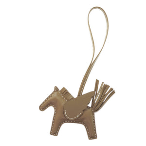 新品同様 エルメス ロデオPM ペガサス アニョーミロ ソーエトゥープ W刻印(2024年製) バッグチャーム  1625【中古】HERMES