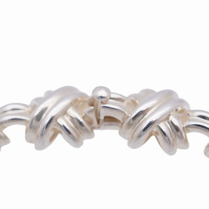 美品 ティファニー シグネチャー ネックレス シルバー 925 アクセサリー 1646【中古】TIFFANY&Co.