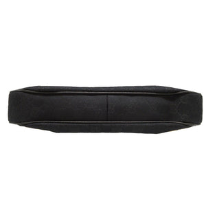 美品 グッチ アビー 130738 GGキャンバス レザー ホーボー ブラック 黒 ショルダーバッグ 1650【中古】GUCCI