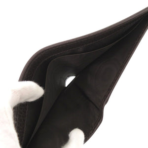 新品同様 グッチ GGキャンバス 260987 ベージュ 二つ折り財布 1660【中古】GUCCI