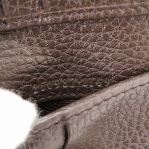 新品同様 グッチ GGキャンバス 260987 ベージュ 二つ折り財布 1660【中古】GUCCI