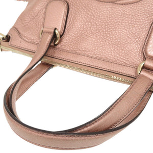 グッチ ソーホー 308362 レザー ピンク 2WAY ハンドバッグ ショルダーバッグ 1692【中古】GUCCI