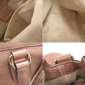 グッチ ソーホー 308362 レザー ピンク 2WAY ハンドバッグ ショルダーバッグ 1692【中古】GUCCI