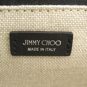新品同様 ジミーチュウ VARENNE ヴァレンヌ スモール エナメル ブラック ハンドバッグ 黒 1699【中古】JIMMY CHOO