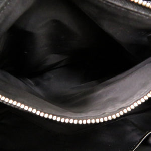 美品 ティファニー ナイロン/パテントレザー ブラック トートバッグ 黒 1725【中古】TIFFANY&Co.